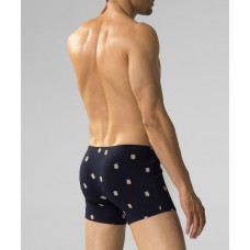 Мужские трусы-шорты Atlantic, набор из 3 шт., хлопок, черные + графит, 3MH-164 L