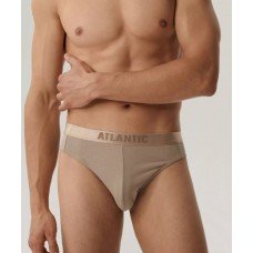 Набір трусів сліпів чоловічих бавовняних Atlantic 2BMP-013 M 2 шт Бежевий модал