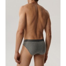 Набір трусів сліпів чоловічих бавовняних Atlantic 3MP-094 M 3 шт Чорний/Сірий/Темно-сірий