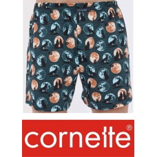Труси Боксери чоловічі сімейні трикотажні бавовняні Cornette Classic 011-159 3XL вовки