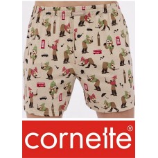 Трусы боксеры мужские семейные трикотажные хлопковые Cornette Classic 011-163 3XL