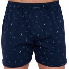 Труси шорти чоловічі бавовняні Cornette 002-342 Comfort 4XL Сині