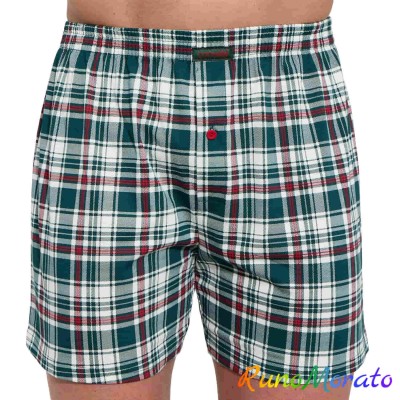 Трусы шорты мужские хлопковые Cornette 002-346 Comfort 4XL Зеленый