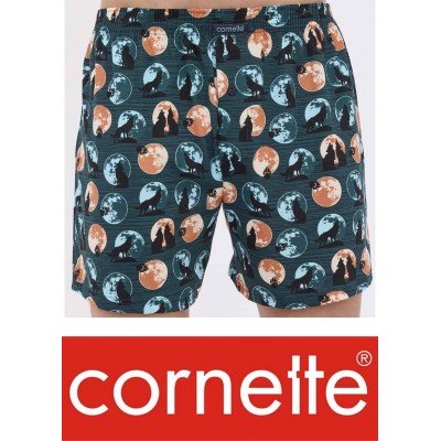 Труси Боксери чоловічі сімейні трикотажні бавовняні Cornette Classic 011-159 3XL вовки