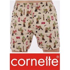 Труси Боксери чоловічі сімейні трикотажні бавовняні Cornette Classic 011-163 3XL