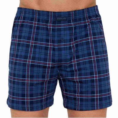 Трусы шорты мужские хлопковые Cornette 002-338 Comfort 4XL Синие