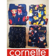 Набір трусів-шортів чоловічих сімейних бавовняних Cornette Classic 2XL 4 шт Синій Playboy