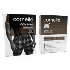 Труси шорти чоловічі бавовняні Cornette 002-335 Comfort L Сині