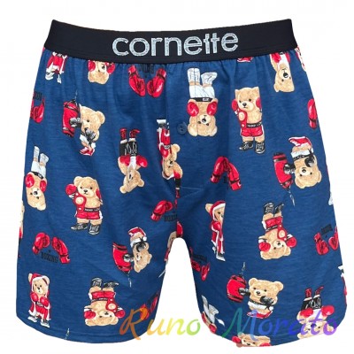 Трусы-боксеры мужские Cornette 882-02 Classic M Синие мишка боксер широкая резинка