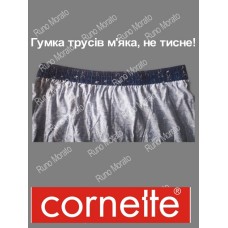 Набір трусів-шортів чоловічих сімейних бавовняних Cornette Classic 2XL 3 шт Синій Playboy
