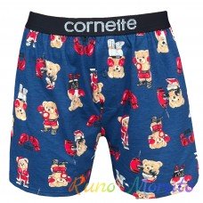 Трусы-боксеры мужские Cornette 882-02 Classic L Синие мишка боксер широкая резинка
