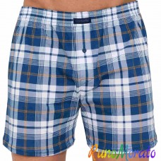 Труси шорти чоловічі бавовняні Cornette 002-336 Comfort L Сині