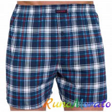 Труси шорти чоловічі бавовняні Cornette 002-347 Comfort 5XL Сині
