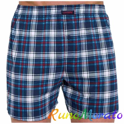 Трусы шорты мужские хлопковые Cornette 002-347 Comfort XL Синие
