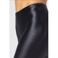 Жіночі непрозорі колготки з глянцевим блиском Gatta Black Brillant розмір 2XL чорні