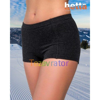 Трусы термо шорты женские средние-короткие 50% шерсть Hetta WB07 XL sagnei