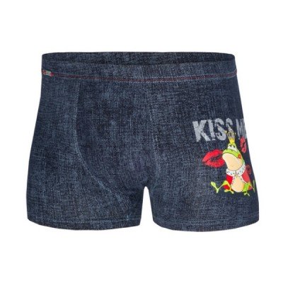 Мужские трусы шорты Cornette 010-19 Valentine 56 Kiss Me M jeans