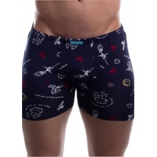Чоловічі труси шорти боксери Tezavrator  МШ 950215 р.48 синий