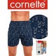 Труси боксери чоловічі сімейні трикотажні прикольні смішні бавовняні Cornette Classic 011-155 3XL Playboy корнет