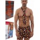 Трусы боксеры мужские семейные трикотажные хлопковые Cornette Classic 011-157 5XL Конфеты