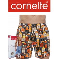 Трусы боксеры мужские семейные трикотажные хлопковые прикольные смешные Cornette Classic 011-147 5XL Корнет с принтами