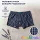 Труси боксери чоловічі Tezavrator МШ399 Сині р. 44