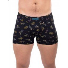 Чоловічі труси шорти боксери Tezavrator МШ 950255 46 звёздное небо