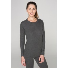 Комплект женский термобелья Thermoform 17001 с высоким содержанием хлопка M Серый