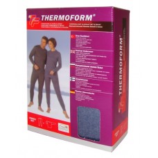 Комплект мужской турецкого термобелья Thermoform 12001 S серый для повседневного ношения