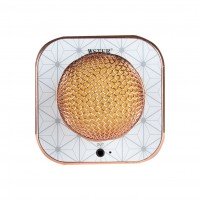Бездротовий мікрофон караоке ws-1688 Wster Блютуз Bluetooth динаміком Rose Gold рожевий