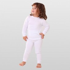 Детский термокомплект для девочек и мальчиков Thermoform 20-001/20-002 р. 110-116 см белый