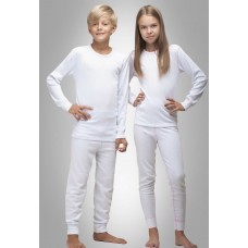 Детский термокомплект для девочек и мальчиков Thermoform 20-001/20-002 р. 110-116 см белый