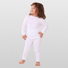 Детский термокомплект для девочек и мальчиков Thermoform 20-001/20-002 р. 110-116 см белый