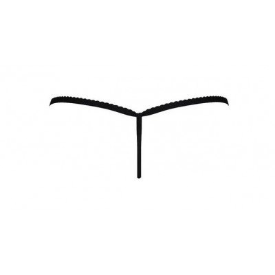 Трусики кружевные Passion ATHENA black S/M