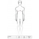 Мужское боди 010 BODY black XXL/XXXL