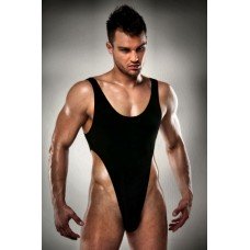 Мужское боди 010 BODY black XXL/XXXL