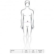 Эротические мужские трусы 020 Slip black XXL/XXXL