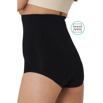 Стягуючі трусики високі з гачками Formeasy XL арт. 1300 Черный