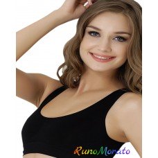 Безшовні корсетний топ широкі бретельки Formeasy M арт. 2800 Черный