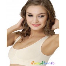 Безшовні корсетний топ широкі бретельки Formeasy S арт. 2800 Бежеый
