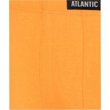 Мужские трусы шорты Atlantic, набор из 3 шт., хлопок, черные + желтые + серо-голубые, 3SMH-048 M