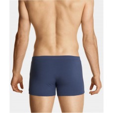 Мужские трусы шорты Atlantic, набор из 3 шт., хлопок, черные + желтые + серо-голубые, 3SMH-048 M