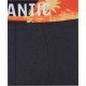Мужские трусы-шорты Atlantic, набор из 3 шт., хлопок, черные + графит, 3MH-164 L
