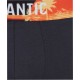 Мужские трусы-шорты Atlantic, набор из 3 шт., хлопок, черные + графит, 3MH-164 M