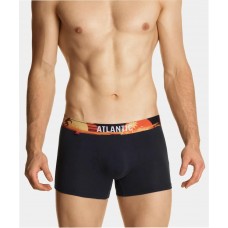 Мужские трусы-шорты Atlantic, набор из 3 шт., хлопок, черные + графит, 3MH-164 M