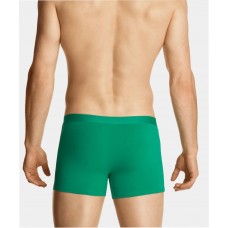 Мужские трусы шорты Atlantic, набор из 5 шт., хлопок, темно-синие + серо-голубые + зеленые + темно-голубые, 5SMH-004 M