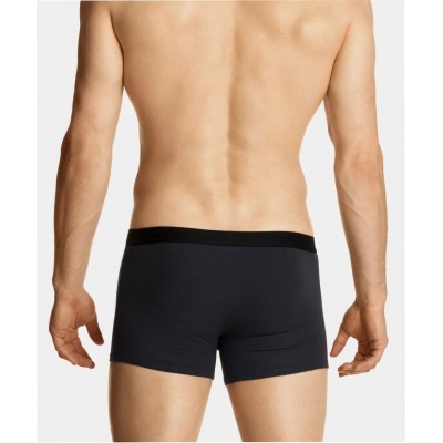 Мужские трусы шорты Atlantic, набор из 5 шт., хлопок, графит + черные + красные + голубые + бирюзовые, 5SMH-004 M