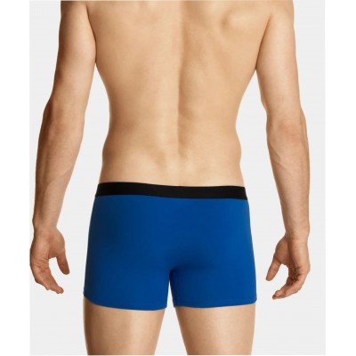 Мужские трусы шорты Atlantic, набор из 5 шт., хлопок, графит + черные + красные + голубые + бирюзовые, 5SMH-004 M