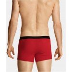 Мужские трусы шорты Atlantic, набор из 5 шт., хлопок, графит + черные + красные + голубые + бирюзовые, 5SMH-004 M