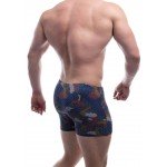 Чоловічі труси шорти боксери Tezavrator МШ 950412 абстракция р.52